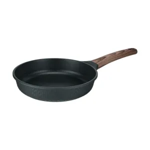 Resto Black Frypan 24cm – Pfluon Non-Stick, Ergonomic Handle - 93909