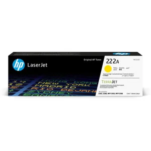 HP 222A Yellow Original LJ Toner Cartridge - W2222A