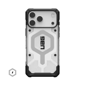 UAG Pathfinder Clear Magsafe For iPhone 17 pro ice or silver - 114552114333