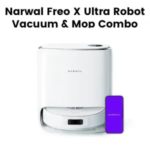 Narwal Freo X Ultra Robot Vacuum Cleaner & Mop White - NRL-RC-FREO-XULTRA-WHI