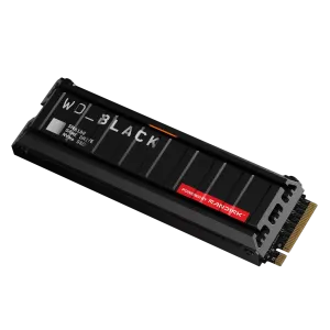 WD Black SN8100 4TB NVMe PCIe Gen5 M.2 2280 Gaming SSD with Heatsink - Up to 14900MB/s - Ultra-Fast Performance