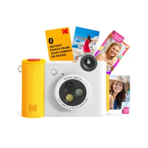 Kodak Smile + Instant Print Digital Camera with ZINK Technology - White
