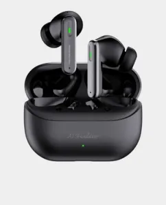 Swiss Military Delta AI True Wireless Earbuds with AI ANC - Black - SM-DELTA-AI-ANC-BLK