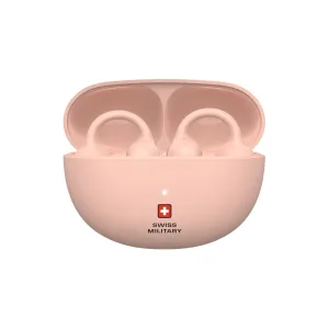 Swiss Military Delta 6 True Wireless Bluetooth Earbuds - Pink - SM-TWS-DELTA6-PNK