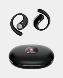 Swiss Military Delta 7 True Wireless Bluetooth Earbuds - Black - SM-TWS-DELTA7-BLK