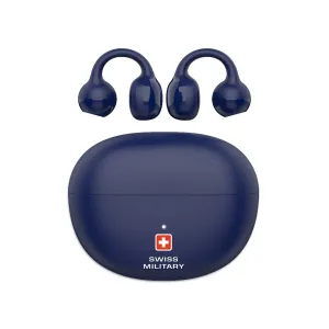 Swiss Military Delta 6 True Wireless Bluetooth Earbuds - Blue - SM-TWS-DELTA6-BLU