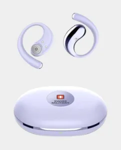 Swiss Military Delta 7 True Wireless Bluetooth Earbuds - Purple - SM-TWS-DELTA7-PPL