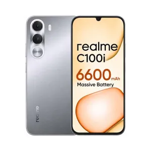 Realme C100i LTE Smartphone 4GB RAM 128GB Storage - Dusk Gray
