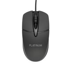 Platinum VITAL Series Wired Optical Mouse - Black  - P-MOUSVITBK