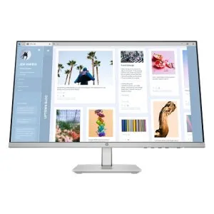 HP Series 5 23.8 inch FHD White Monitor - 94C19AS