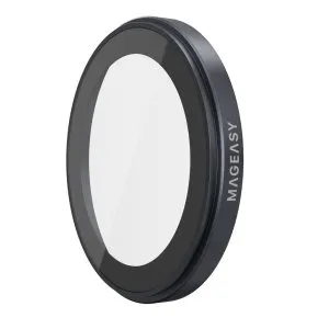 Mageasy lenz sapphire camera lens protector for iphone 17-smoky blue - MPH173409SM25