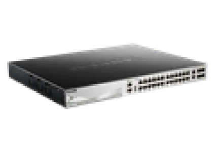 D Link - 30-Port Lite Layer 3 Stackable Managed PoE Switch - DGS-3130-30PS