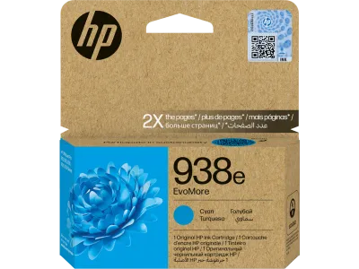 HP 938e Cyan Original Ink Cartridge - 4S6X9PE