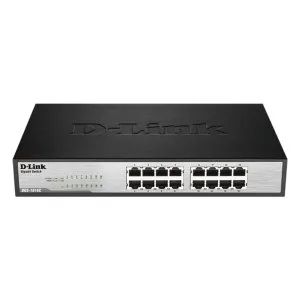D-Link DGS-1016C | 16-Port Unmanaged Gigabit Desktop/Rackmount Switch