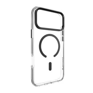 Switcheasy lenstand m protective case for iphone 17 pro max-black ; metal lens frame protection,10-ft military grade protection,foldable stand design - SPH17M391BK25