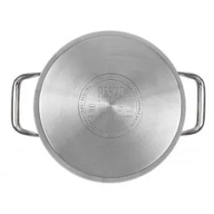Resto Casserole with Lid 18cm – Stainless Steel, 2.6L - 92002