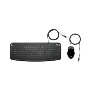HP Pavilion Keyboard and Mouse 200 Black - 9DF28AA