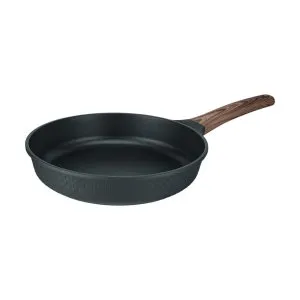 Resto Black Frypan 28cm – Pfluon Non-Stick, Ergonomic Handle - 93911