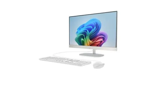 HP All-in-One 24-ct2000ne Desktop PC Ryzen AI 5 340, 16GB RAM, 512GB SSD, Radeon Graphics, 23.8" FHD - BZ6J1EA