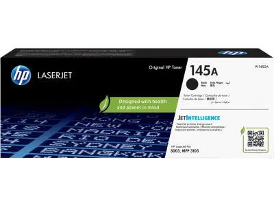 HP 145A Black LaserJet Toner - W1450A