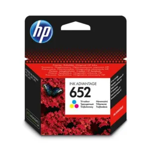 HP 652 Tri-color Original Ink Advantage Cartridge - F6V24AE
