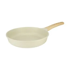 Resto Beige Frypan 26cm – Pfluon Non-Stick, Ergonomic Handle - 93810
