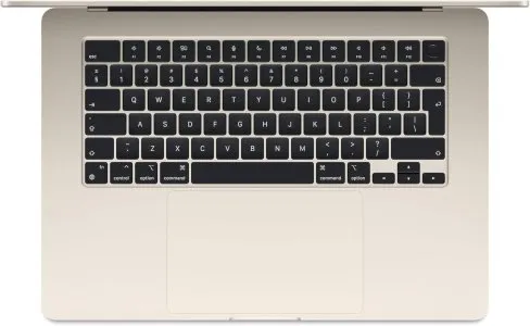 Apple MacBook Air 15 inch M3 Arabic & English Keyboard 8-core CPU - 10-core GPU, 16GB RAM 512GB - Starlight