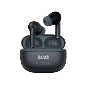 Platinum ZING PRO ANC + ENC TWS WirelessEarphones - White - P-TWSZINGPROBK