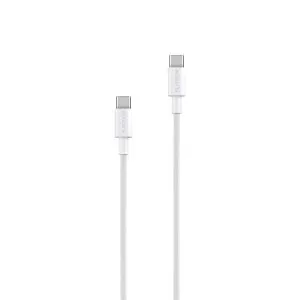 Platinum FLARE Series PD Cable Type-C 100W 1.2M - White - P-CBFLRPD100W