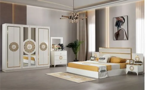 Full Bedroom Sets option Versace Bedroom