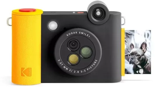 Kodak Smile + Instant Print Digital Camera with ZINK Technology - Black