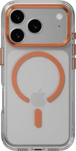Switcheasy lenstand m protective case for iphone 17 pro-coral ; metal lens frame protection,10-ft military grade protection,foldable stand design - SPH17P391CL25