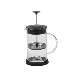 Resto French Press 600ml – Borosilicate Glass, Stainless Steel Filter, Silicone Base - 90501