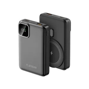 Platinum VITAL Series Mag Power Bank 10000mAh - Black - P-PBVTMG10BK