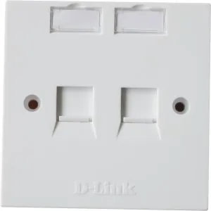 D LINK Flat Faceplates - NFP-0WHI21