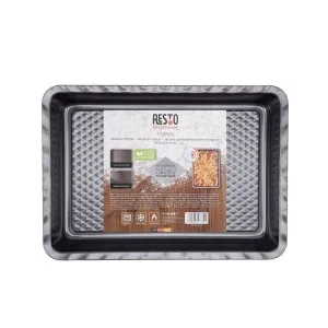 Resto Medium Roaster 35.5×25.5×5cm – Carbon Steel Non-Stick - 96116