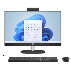 HP All-in-One 23.8", Core i5-1335U, 8GB RAM, 512GB SSD, FHD IPS – Jet Black (SKU: 9C9G9EA)