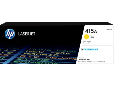 HP 415A Yellow LaserJet Toner - W2032A