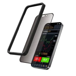 Mageasy vetro privacy matte tempered glass screen with 56 viewing angle protector for iphone 17 air - MPH17A410TR25