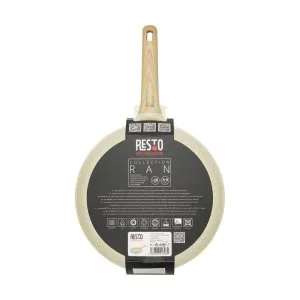Resto Beige Frypan 26cm – Pfluon Non-Stick, Ergonomic Handle - 93810