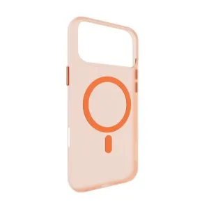 Mageasy lyte m ultra thin .70mm case with independent metal buttons for iphone 17 pro max-coral - MPH17M392CL25
