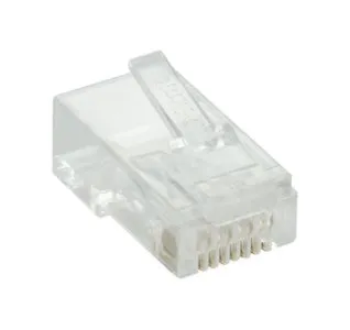 D-Link Cat6 UTP (1Pcs) Modular Plugs - Transparent Colour with Engraved D-link Logo (100 Pcs/Bag)- NPG-C61TRA501-100