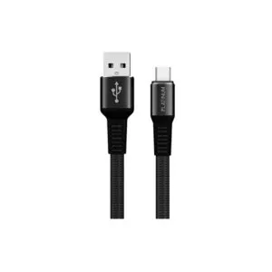 Platinum TOUGH Series Type-C Cable – 2M – 2.4A – Black – P-CBTGHC2BK