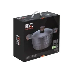 Resto Casserole with Lid 28cm – Non-Stick Marble Coating, 6.6L - 93505