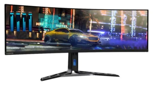 Lenovo Legion R45w-30 Monitor - 44.5 inches Dual QHD VA display, Anti-glare, 1500R Curvature - 67B1GAC3AE