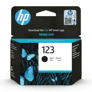HP 123 Black Ink Cartridge - F6V17AE