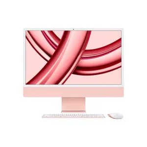 Apple iMac 24 Inch M3 8-Core CPU 10-Core GPU - 8GB - 512GB - Pink (Arabic/English) - MQRU3AB/A