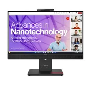 Lenovo ThinkVision T24-4v Monitor - 23.8 Inches FHD display with IPS panel -  64B6MAT1AE
