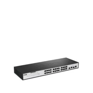 D-Link DES-1026G | 24-Port Fast Ethernet + 2 Gigabit Uplink Unmanaged Switch