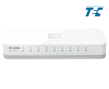 Dlink DES-1008C 8-Port Fast Ethernet Unmanaged Switch